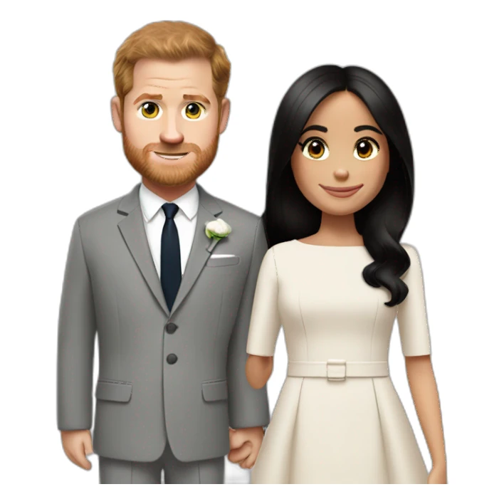 Harry & Meghan sticker