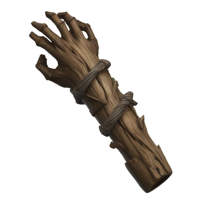  sekiro prosthesis wood arm sticker