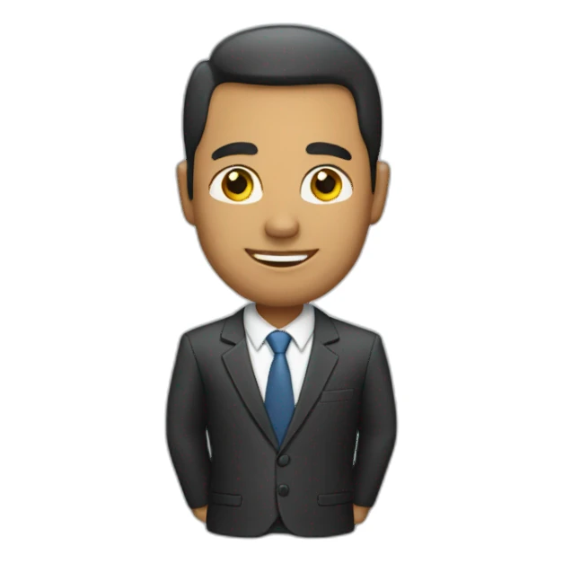 Business man sticker