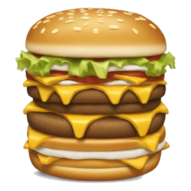 Big Mac McDonald’s one portion sticker