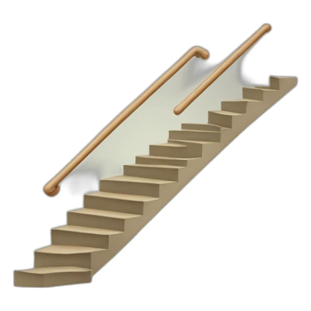 stairs to goal sticker