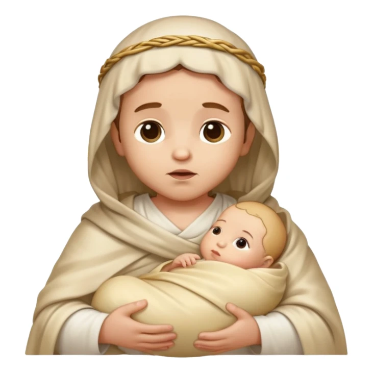 birth of Jesus sticker