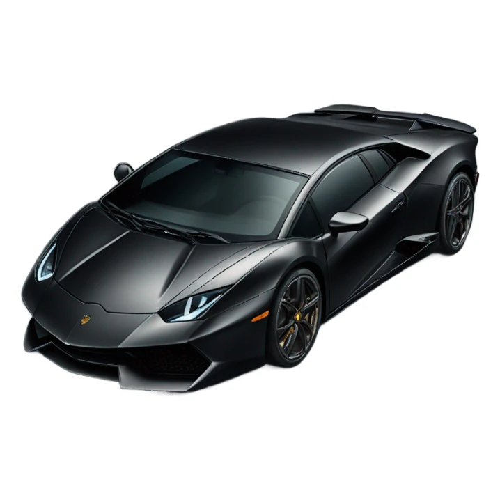lamborghini black sticker