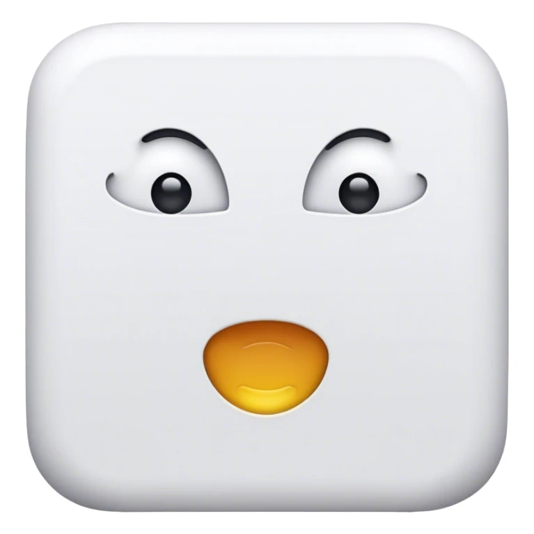 iPhone white sticker