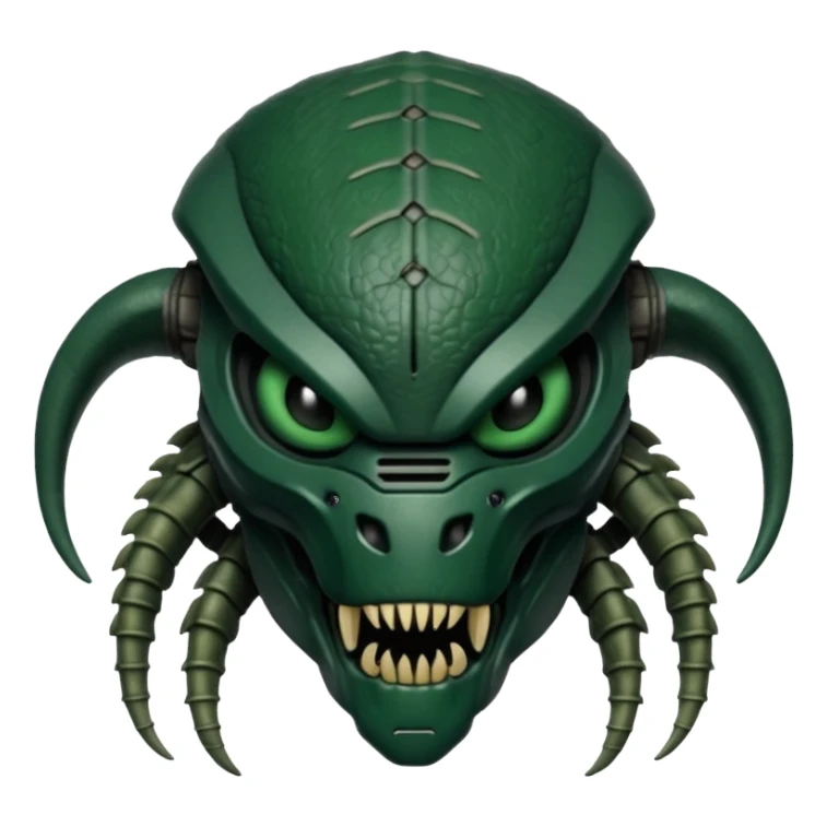 alien like in the movie predator   sticker