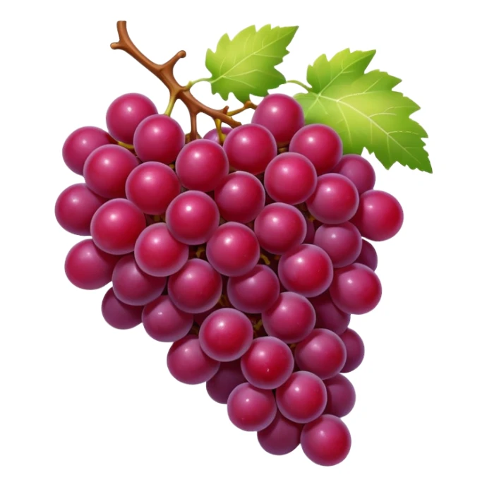 red grapes sticker