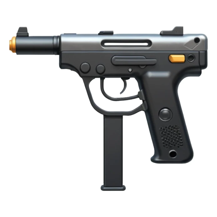 Tec 9 qui vise a droite sticker