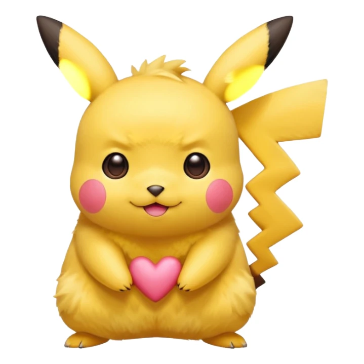 Pikachu cute  sticker