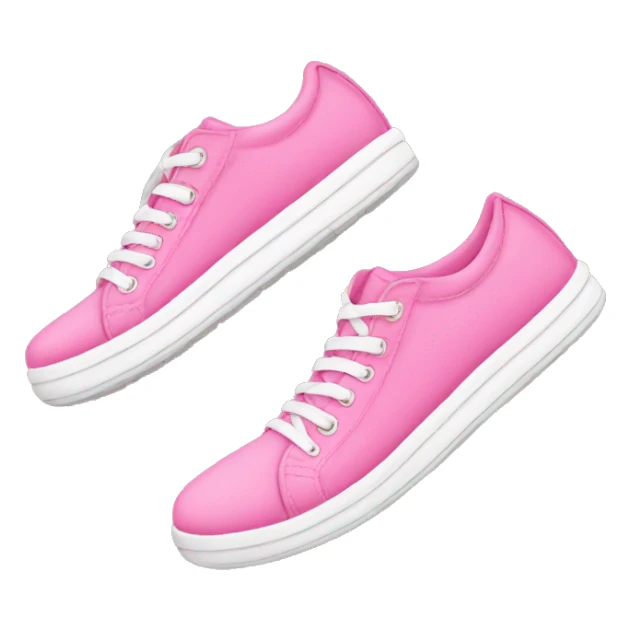 Pink sneakers  sticker