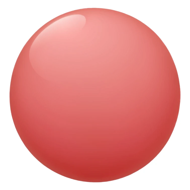 Coral pink sticker