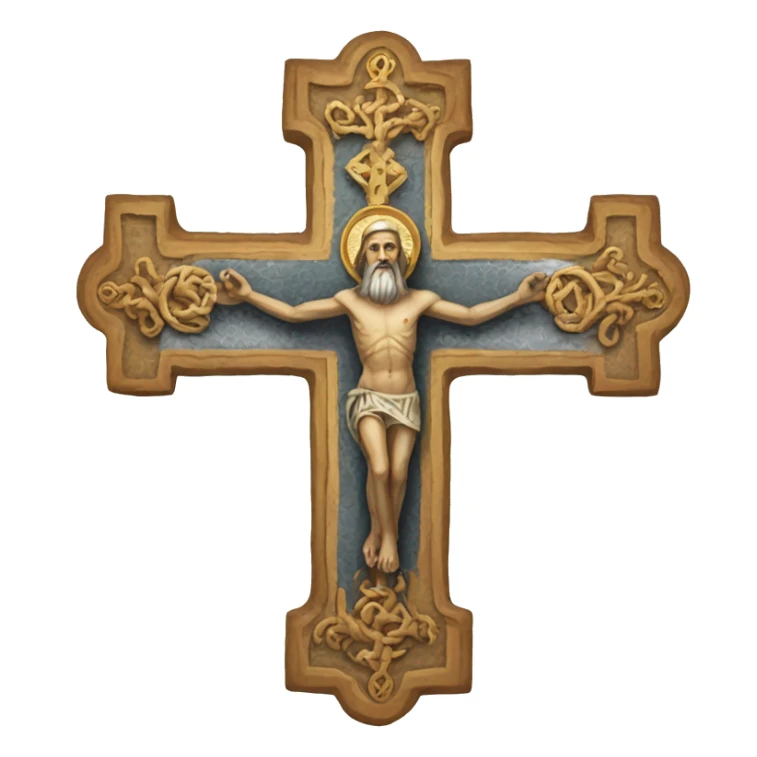 Orthodox cross sticker