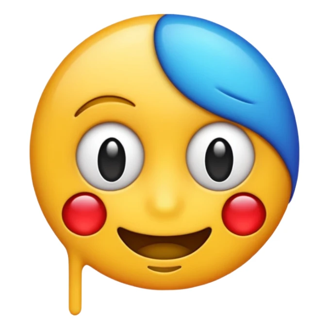 Make a weird emoji sticker