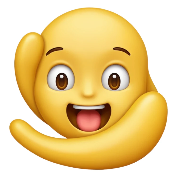 Ein Emoji der rülpst sticker