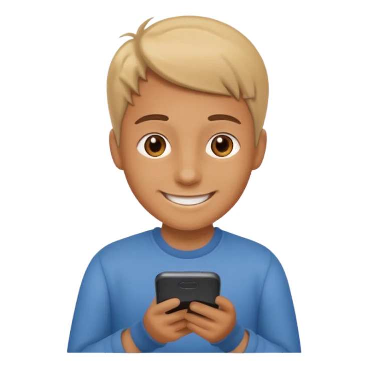 learning reading phone on tiktok sticker