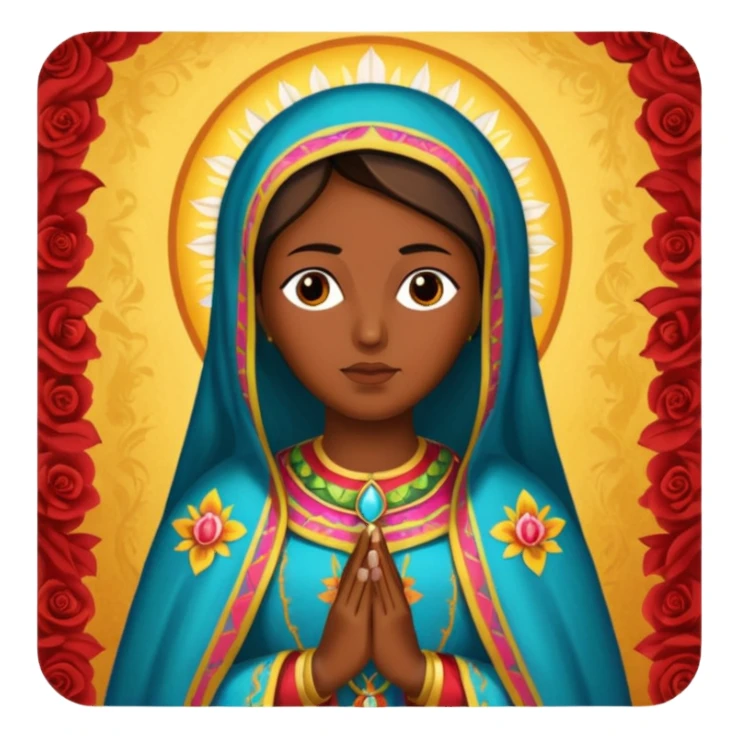 Virgen de Guadalupe sticker