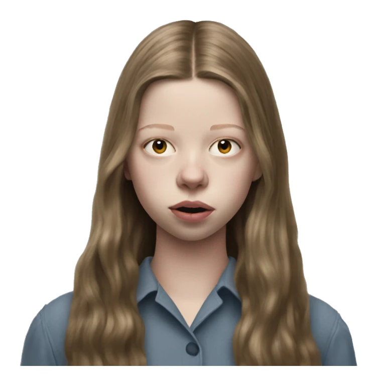 Realistic Mia Goth sticker
