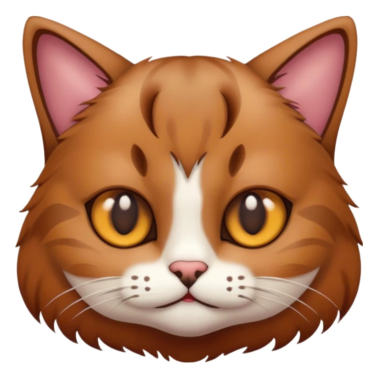 A cat wharing poop sticker