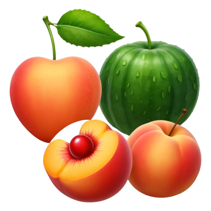 🍑🍒🥒 sticker