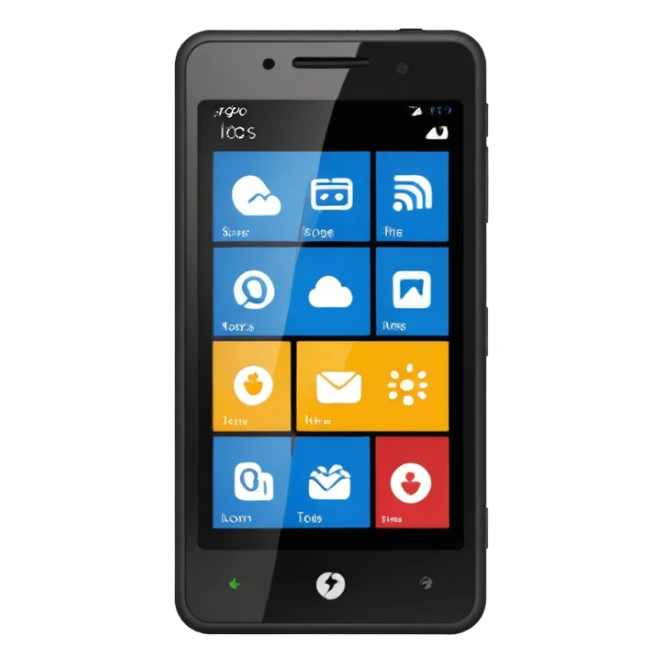 A windows phone sticker