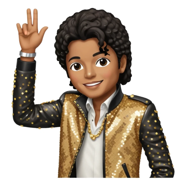 michael jackson dabbing sticker