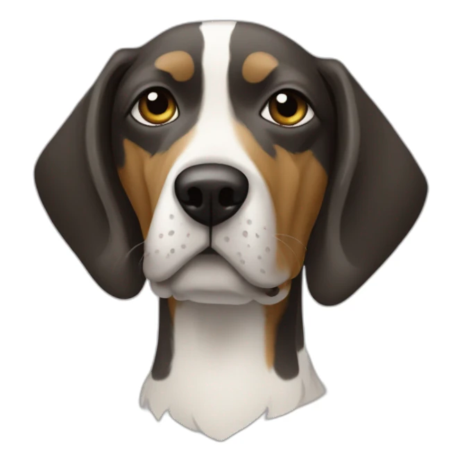 Braque français chien sticker