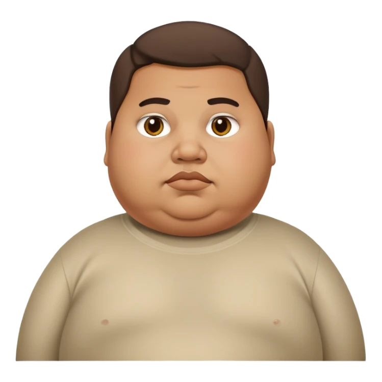 obese mexican boy sticker