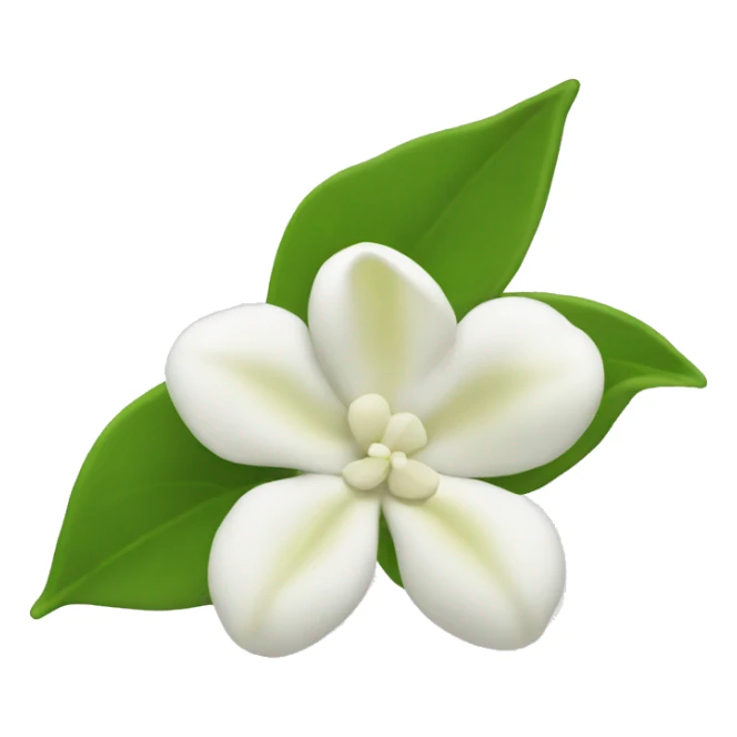 Night Jasmine flower sticker