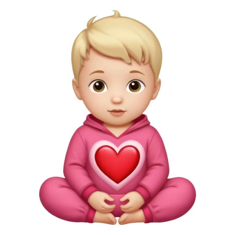 Baby Valentine sticker