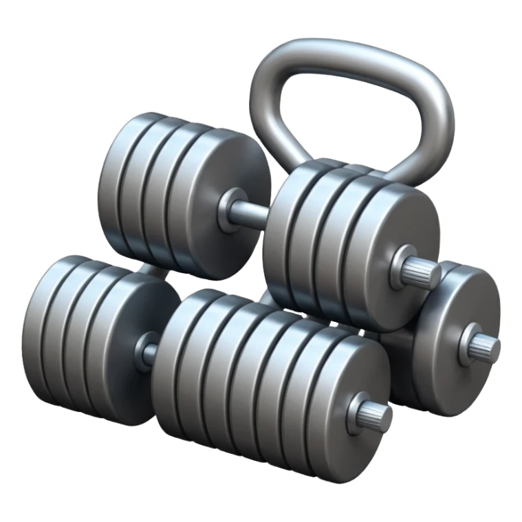 Peso de academia sticker