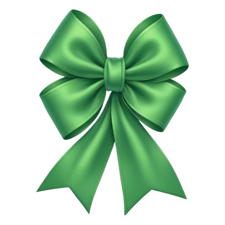 Green ribbon  sticker