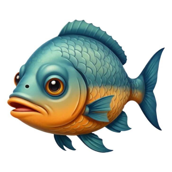 ugly fish sticker