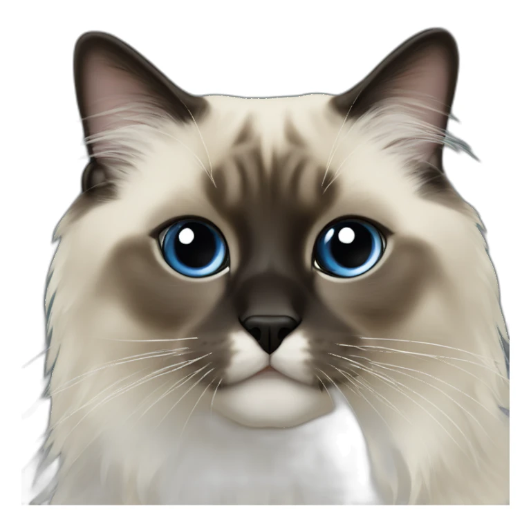 seal point ragdoll sticker
