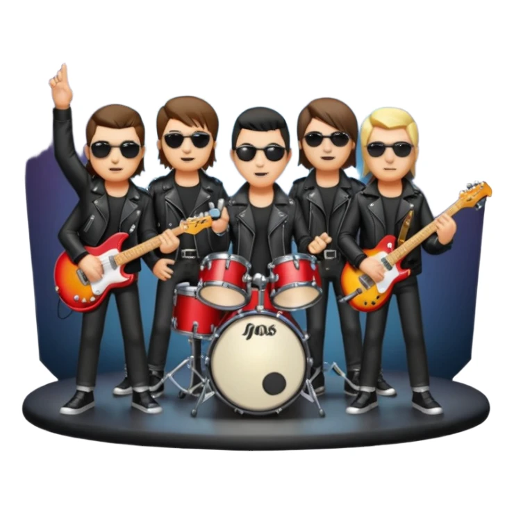 rock band sticker