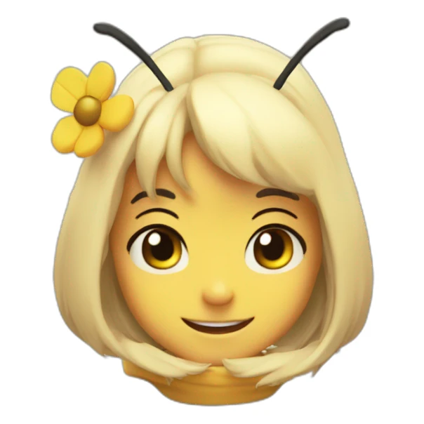 Bee Zoom in Cotoons anime sticker