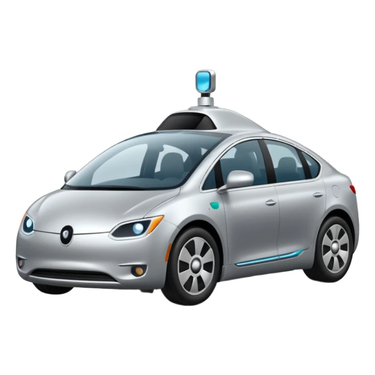 self driving car sticker