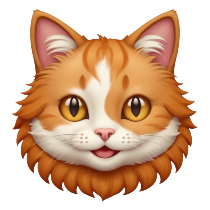 Star eyes smiling cat sticker