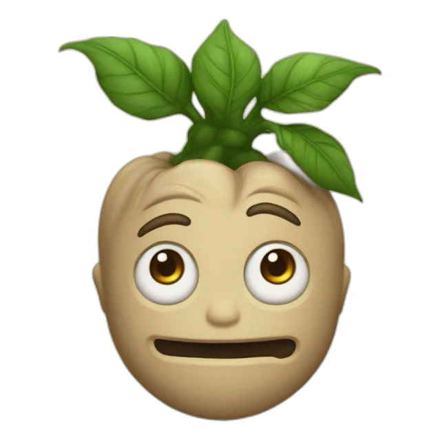 Harry Potter Mandrake sticker