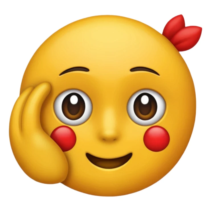 person eating butt sticker