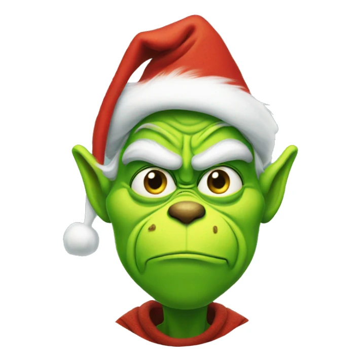 grinch sticker