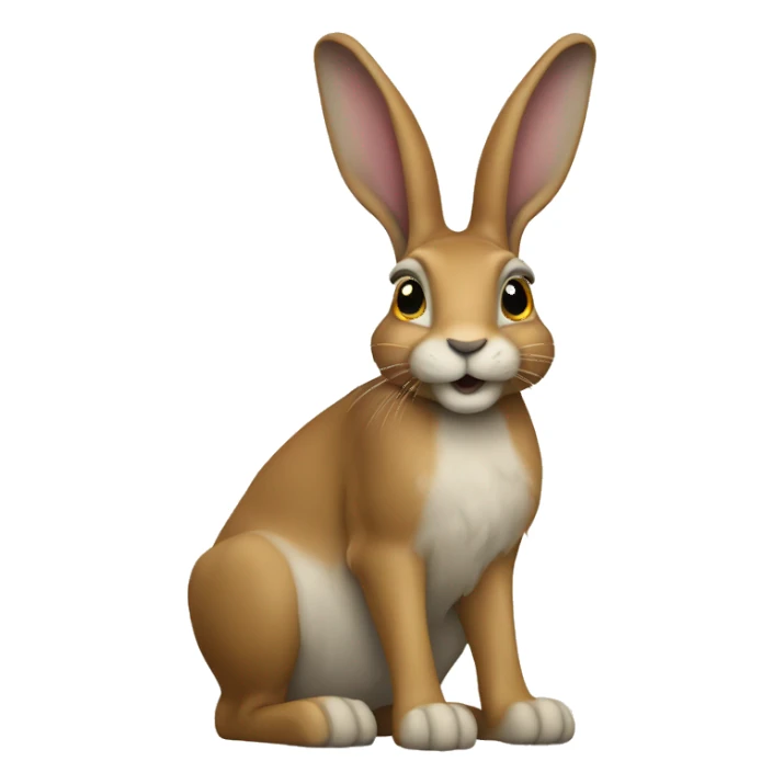 Helper Hare sticker