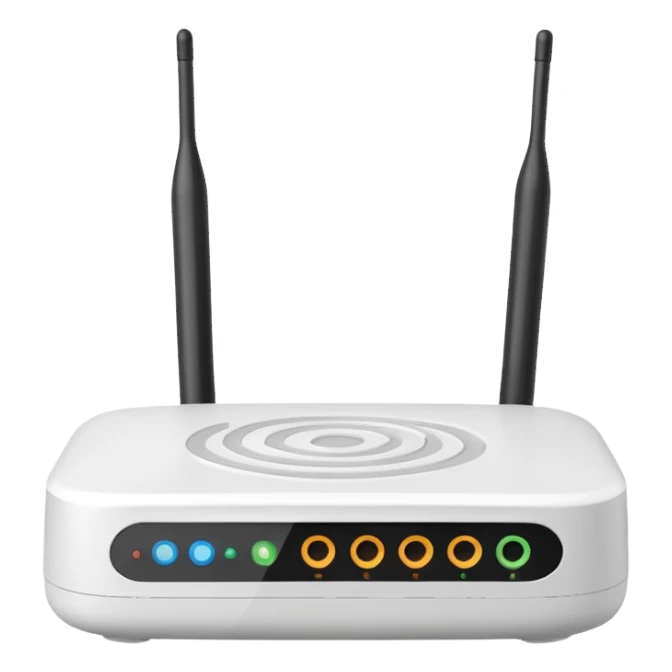 Wifi router  sticker