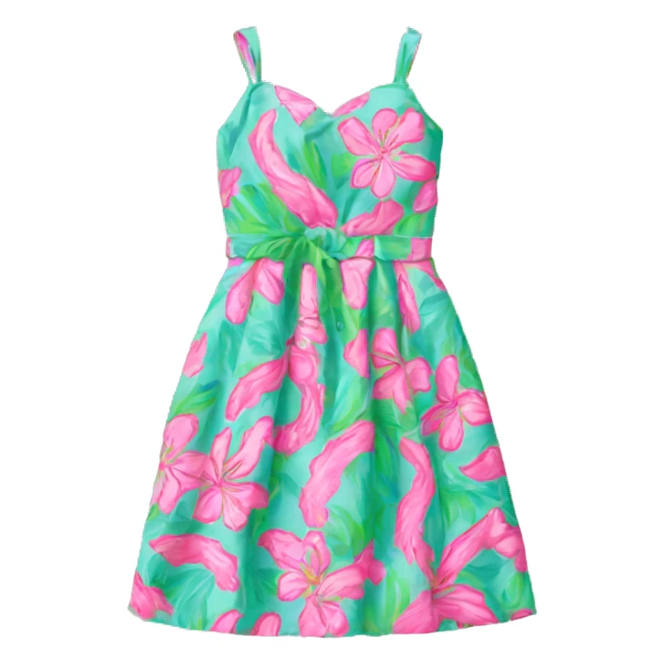 Lilly Pulitzer dress sticker