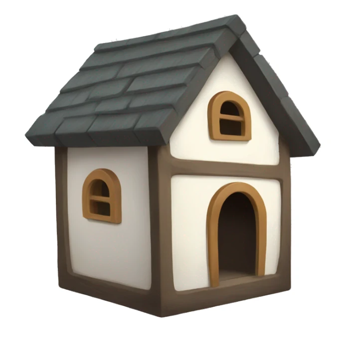 Cat house  sticker