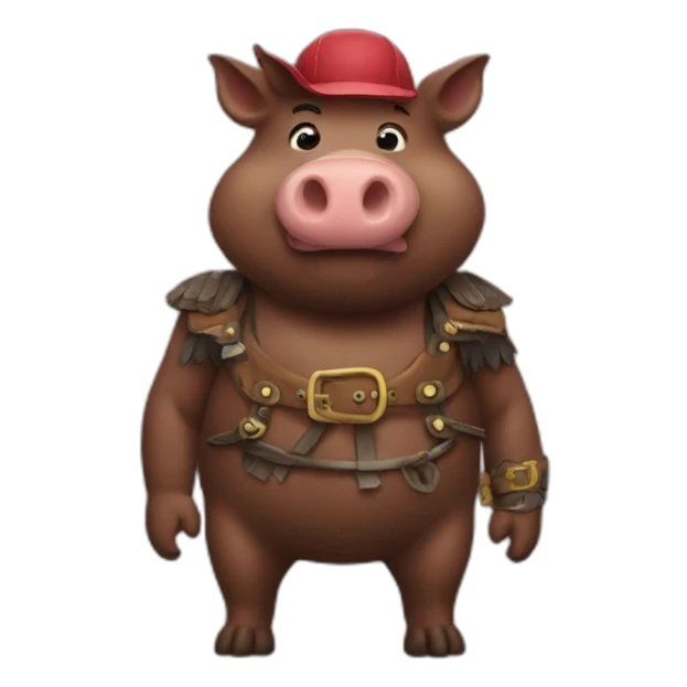 Hog rider sticker