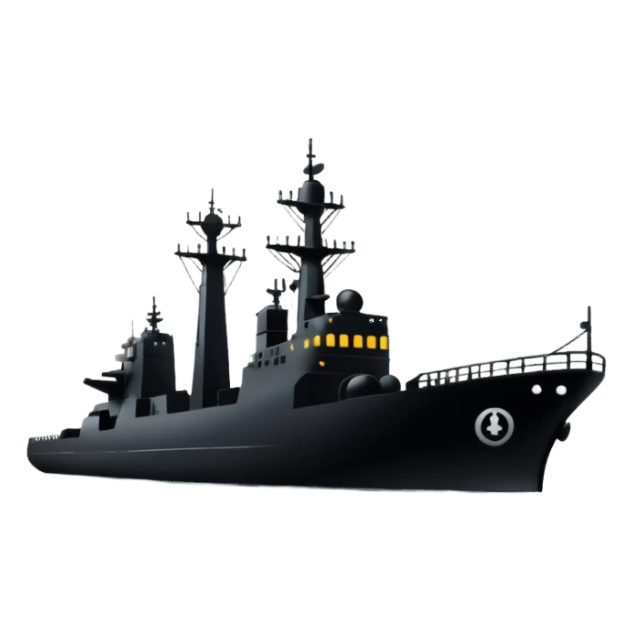 generate an ultra realistic shadow Russian fleet sticker