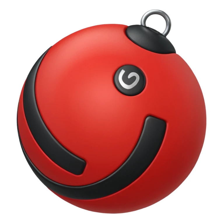 Pull-ball with MB written in the circle in on it sticker