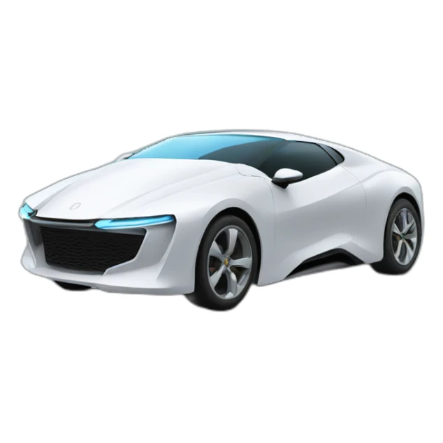 Futuristic Car sticker