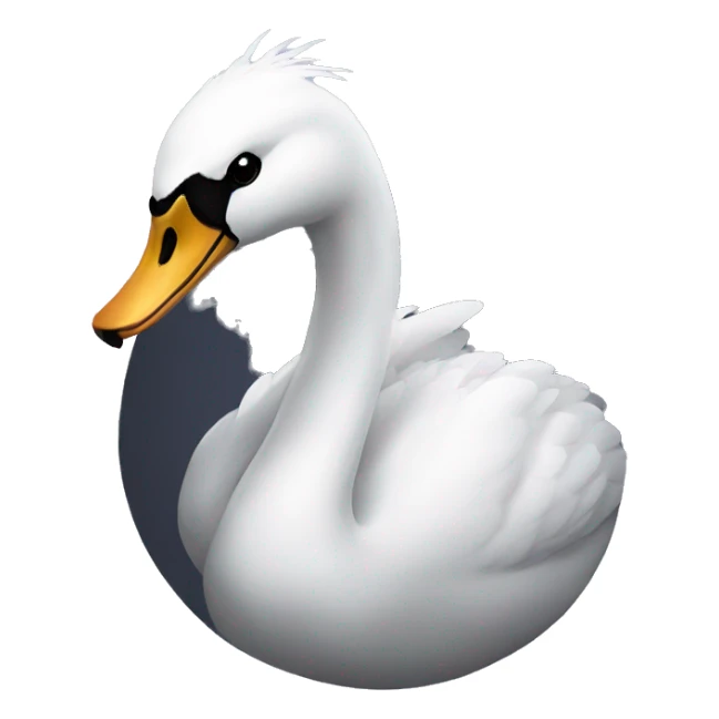Cisne negro  sticker