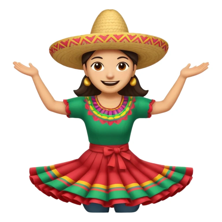 Mexican spinning sticker