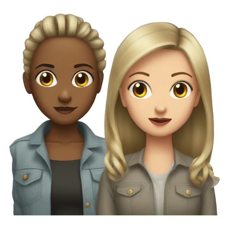 Nikita and Dasha sticker